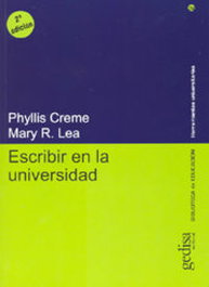 Escribir En La Universidad, Phyllis Creme - GEDISA EDITORIAL