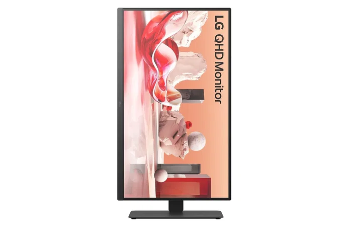 LG Monitor 27" 27BA75QB-B - Pantalla Business 68.6 cm QHD IPS 2560x1440 100Hz, Flicker Safe, USB-C 65W, KVM, Sin Marco - Negro