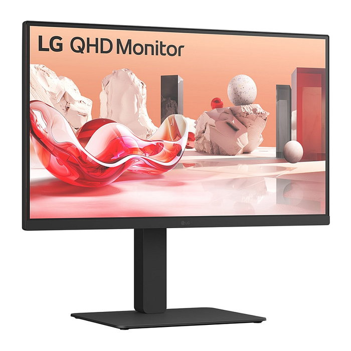 LG 27BA75QB-B Monitor 27" QHD 2560x1440 IPS 100Hz 5ms USB-C DP HDMI RJ45 KVM Daisy-Chain Negro
