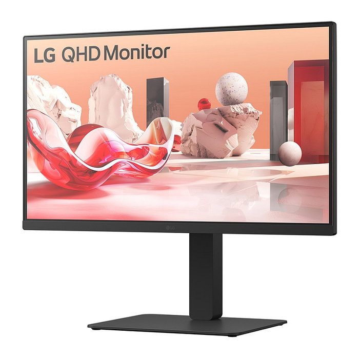 LG 27BA75QB-B Monitor 27" QHD 2560x1440 IPS 100Hz 5ms USB-C DP HDMI RJ45 KVM Daisy-Chain Negro