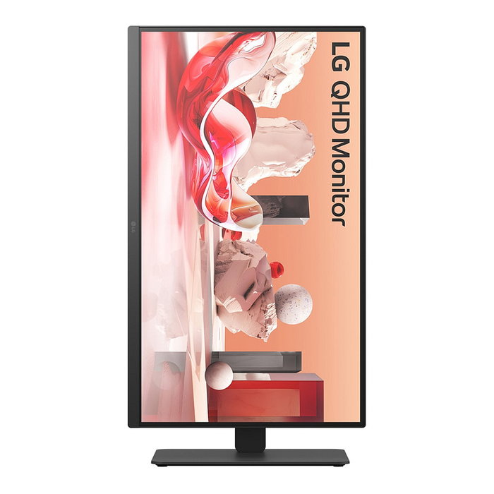 LG 27BA75QB-B Monitor 27" QHD 2560x1440 IPS 100Hz 5ms USB-C DP HDMI RJ45 KVM Daisy-Chain Negro