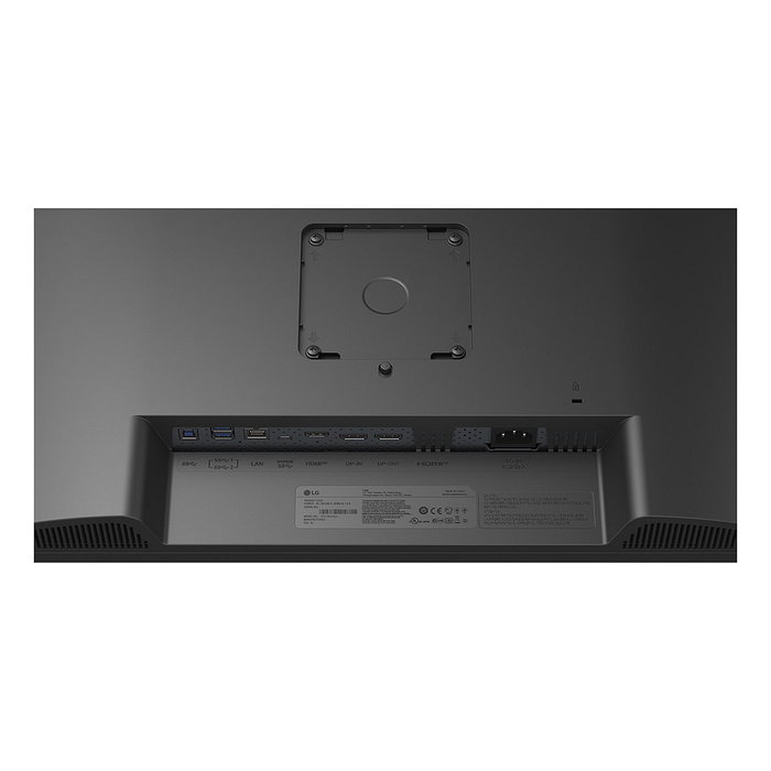 LG 27BA75QB-B Monitor 27" QHD 2560x1440 IPS 100Hz 5ms USB-C DP HDMI RJ45 KVM Daisy-Chain Negro