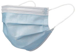 Mascarilla Quirurgica Iir 3 Capas Desechable Galmask Infantil Azul Caja De 10