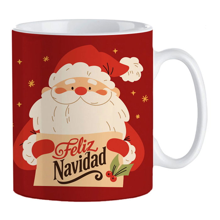Caison Taza Papá Noel 330 ml en caja regalo, modelos variados