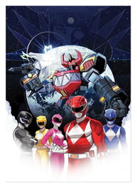 FaNaTtik Power Rangers Litografía Limited Edition 42 x 30 cm