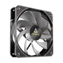Antec Ventilador PC P12R ARGB Negro 120mm, PWM, 4-pin Fan & 3-pin ARGB, 600-1500 RPM, 55-61 CFM, Rodamiento Hidráulico