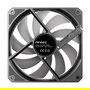 Antec Ventilador PC P12R ARGB Negro 120mm, PWM, 4-pin Fan & 3-pin ARGB, 600-1500 RPM, 55-61 CFM, Rodamiento Hidráulico