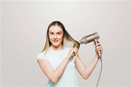 Shark HD120SLEU Secador de Pelo Style iQ Champagne con 3 Accesorios Inteligentes para Todo Tipo de Cabello