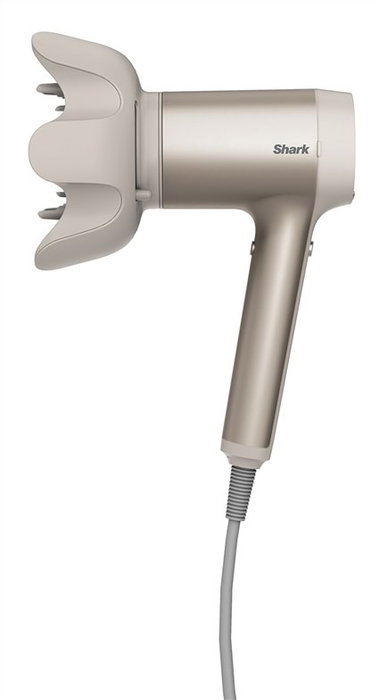 Shark HD120SLEU Secador de Pelo Style iQ Champagne con 3 Accesorios Inteligentes para Todo Tipo de Cabello
