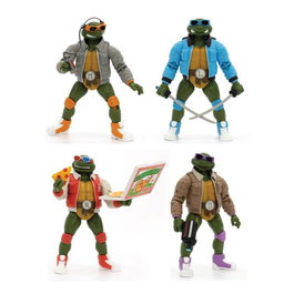 The Loyal Subjects Surtido Figuras Articuladas 13cm Michelangelo Donatello Raphael Leonardo Incluye Accesorios