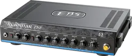 EBS Amplificador Bajo Cabezal Reidmar 752 - 750W (2 Ohms), Ecualizador 4 Bandas, Compresor Ajustable, Drive