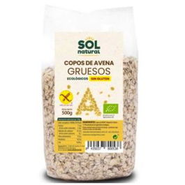 Solnatural Copos De Avena Integral Gruesos Bio 500gr SG