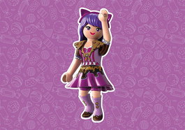 Playmobil Everdreamerz Viona Candy World Figura con 7 Sorpresas para Niños Mayores de 7 Años