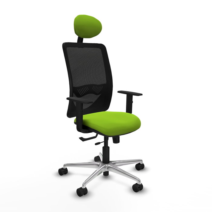PIQUERAS Y CRESPO Silla de oficina Zulema Pistacho y Negro PIQUERAS Y CRESPO Silla de oficina Zulema Pistacho y Negro