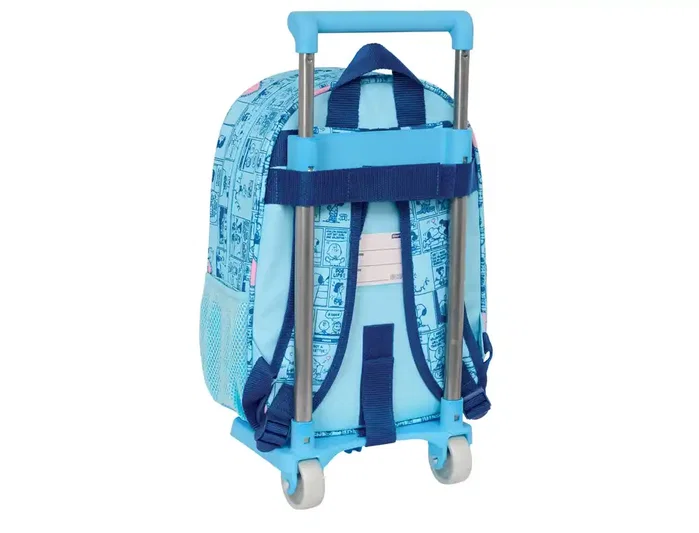 Safta Mochila con Carro Modelo 185 Colección Snoopy Love 705 - 34x26x11 cm