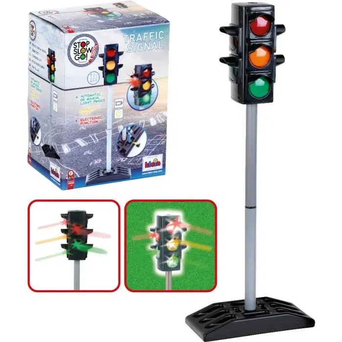 Klein Semáforo Conjunto para montar 72 cm Alta estabilidad Niños y Niñas A partir de 3 años