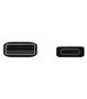 Samsung EP-DG930IBEGWW Cable USB-A a USB-C 1,5m Macho-Macho Negro Carga y Transferencia de Datos