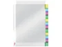 Esselte Funda Multitaladro DIN A4 Polipropileno Cristal con Pestañas, 85 micras, Pack 12 Unidades