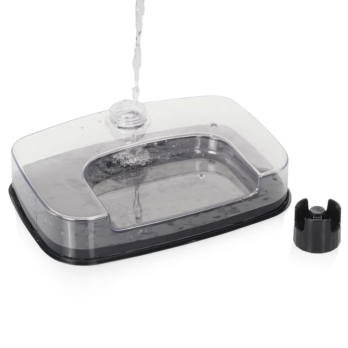 Princess 182080 Freidora de Aire Caliente 2 en 1 sin Aceite + Vaporera, 6.5 Litros 1700W, Panel Digital Táctil con 8 Programas Predefinidos, Color Negro