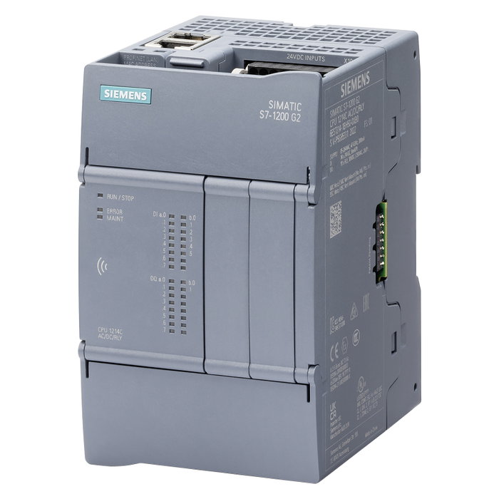Siemens SIMATIC 6ES7214-1HH50-0XB0 S7-1200 G2 CPU 1214C DC/DC/Relais 14DI Siemens SIMATIC 6ES7214-1HH50-0XB0 S7-1200 G2 CPU 1214C DC/DC/Relais 14DI