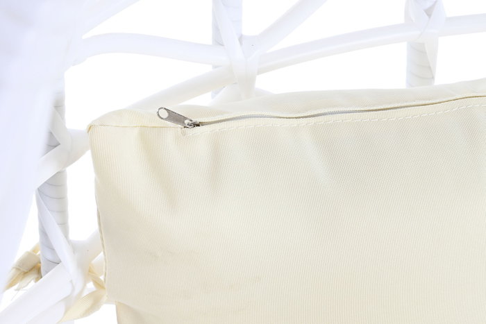 DKD Home Decor Sillón Colgante Terraza Y Jardin Blanco Crudo 70 x 110 x 90 cm DKD Home Decor Sillón Colgante Terraza Y Jardin Blanco Crudo 70 x 110 x 90 cm