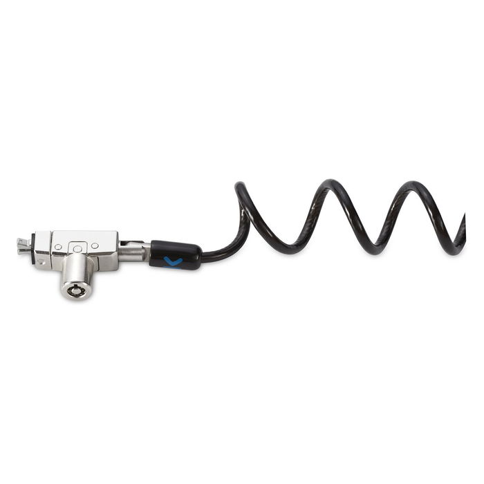 Kensington Slim N17 2.0 Cable de Seguridad con Llave para Portátil, Ranura Wedge (Dell), Cable Enrollado 1.8 m, Acero, 2 Llaves