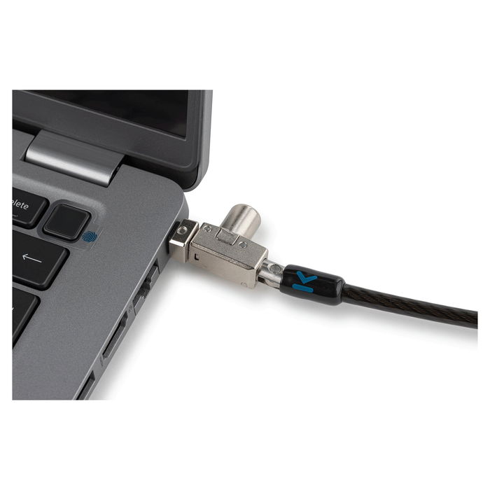 Kensington Slim N17 2.0 Cable de Seguridad con Llave para Portátil, Ranura Wedge (Dell), Cable Enrollado 1.8 m, Acero, 2 Llaves