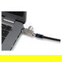 Kensington Slim N17 2.0 Cable de Seguridad con Llave para Portátil, Ranura Wedge (Dell), Cable Enrollado 1.8 m, Acero, 2 Llaves