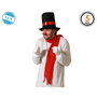 Set Muñeco De Nieve Con Sombrero, Bufanda, Nariz Y Botones