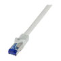 LogiLink Cable de parcheo Cat.6A S/FTP Ultraflex GHMT certificado, gris, 7.5m