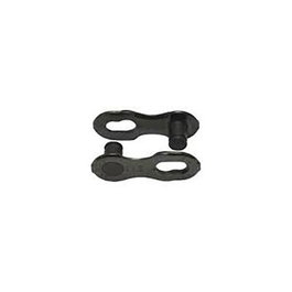 KMC DLC 11R MissingLink Conector de Cadena 1/2x11/128 11V Negro 2 Unidades