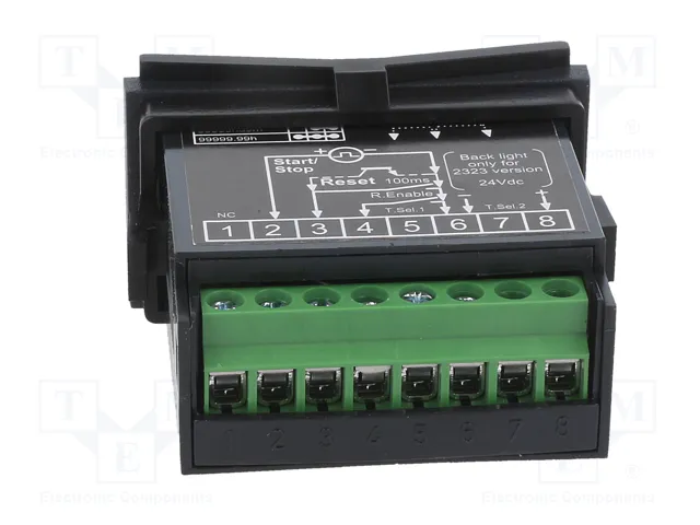 CROUZET Contador electrónico de tiempo de trabajo CTR24 LCD CROUZET Contador electrónico de tiempo de trabajo CTR24 LCD