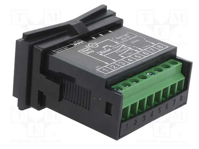 CROUZET Contador electrónico de tiempo de trabajo CTR24 LCD CROUZET Contador electrónico de tiempo de trabajo CTR24 LCD