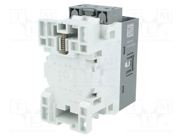 ABB AF Contactor 3-polar 9A NO x3 NC