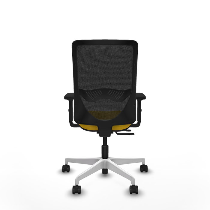 PIQUERAS Y CRESPO Silla de oficina Zulema con mecanismo Sincro/Traslack, Amarillo y Negro PIQUERAS Y CRESPO Silla de oficina Zulema con mecanismo Sincro/Traslack, Amarillo y Negro