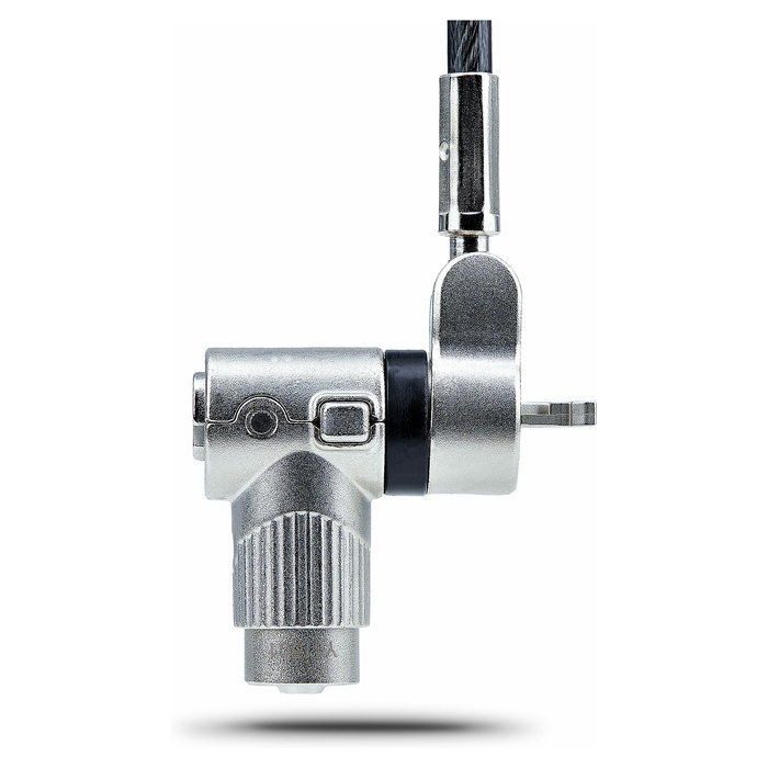 StarTech.com Pack 25 Candados Seguridad Kensington Nano Noble UNIVKA25-LAPTOP-LOCK, Llave, Negro, Cable 2 m, 4 Llaves