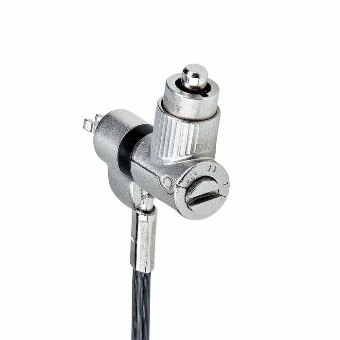 StarTech Pack de 25 Candados de Cable Antirrobo Universal 3-en-1, 2 m, Negro