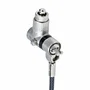 StarTech Pack de 25 Candados de Cable Antirrobo Universal 3-en-1, 2 m, Negro
