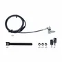 StarTech Pack de 25 Candados de Cable Antirrobo Universal 3-en-1, 2 m, Negro