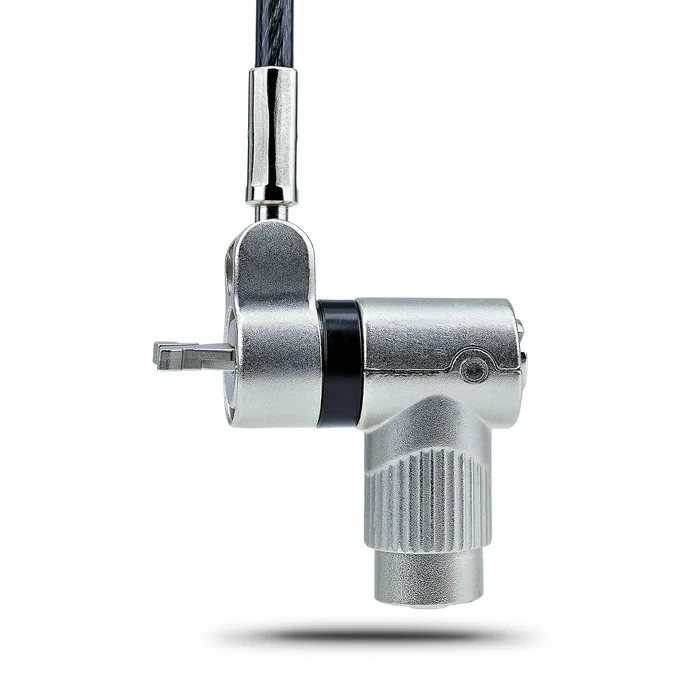 StarTech Pack de 25 Candados de Cable Antirrobo Universal 3-en-1, 2 m, Negro