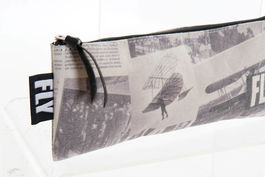 DKD Home Decor Estuche Vintage Blanco Negro 11 x 14 x 29 cm (12 Unidades)