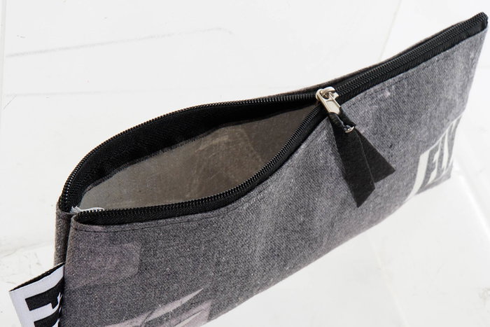 DKD Home Decor Estuche Vintage Blanco Negro 11 x 14 x 29 cm (12 Unidades)