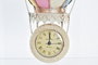 DKD Home Decor Reloj de Pared Metal Globo Surtido de 2 Colores