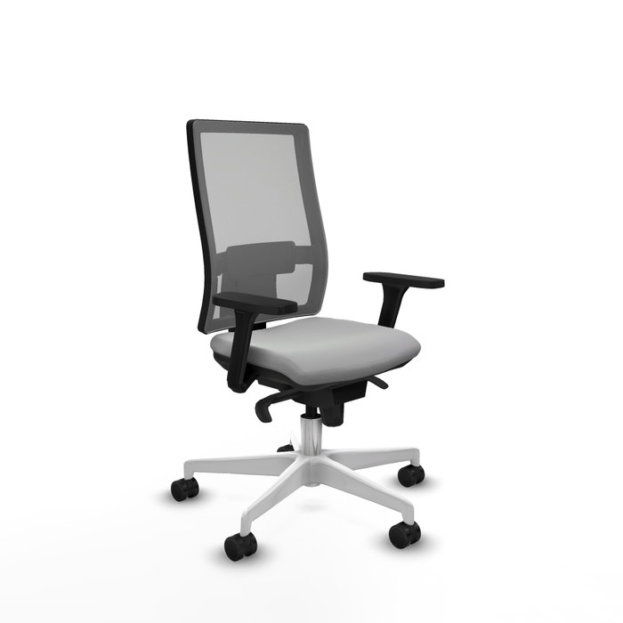 PIQUERAS Y CRESPO Silla de oficina Horna Gris con mecanismo Sincro PIQUERAS Y CRESPO Silla de oficina Horna Gris con mecanismo Sincro
