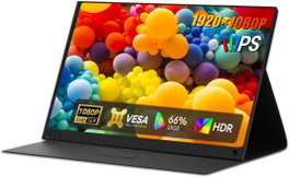 Zeuslap P15A Monitor Portátil 15,6 pulgadas Full HD IPS 60Hz black