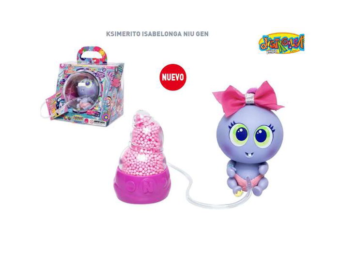 Bandai Ksimerito Isabelonga Niu Gen Morado Bebé 15,5x19,5x13,5 cm