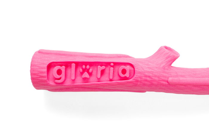 Mordedor de perro Gloria PLAY AND RUN Rosa M 27,5 cm