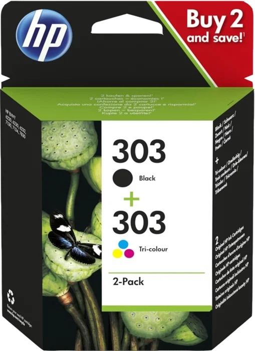 HP 303 Multipack Negro y Varios Colores