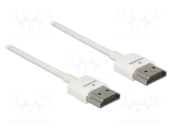 DeLOCK Cable HDMI High Speed con Ethernet 3D 4K de 2 m Blanco 85137 DeLOCK Cable HDMI High Speed con Ethernet 3D 4K de 2 m Blanco 85137