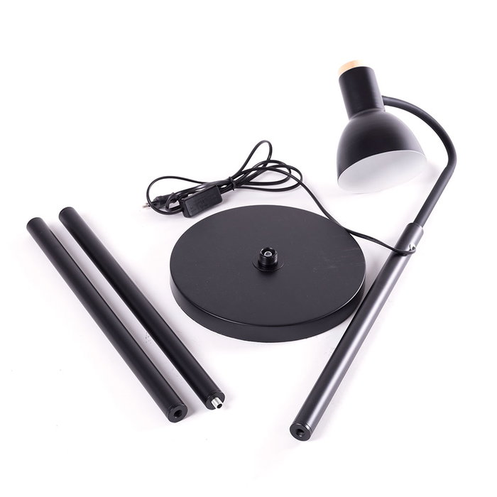 SKD-F010-B Lámpara de Suelo Tom Recta Estilo Nórdico Elegante con Bombilla LED E27 SKD-F010-B Lámpara de Suelo Tom Recta Estilo Nórdico Elegante con Bombilla LED E27